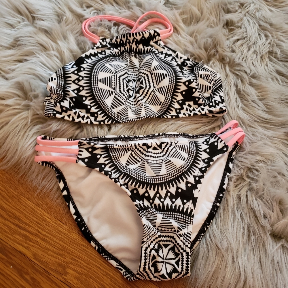 Black and White Bikini